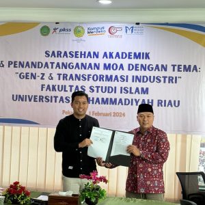 Kerjasama Strategis PKSS Pekanbaru  x Universitas Muhammadiyah Riau