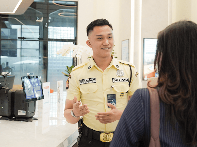 Pelayanan Prima diberikan oleh Satpam PKSS